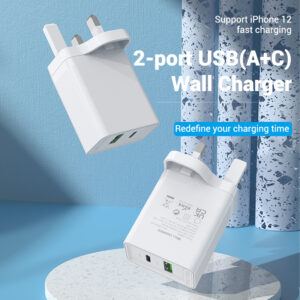 Dual Port Wall Charger (18W)