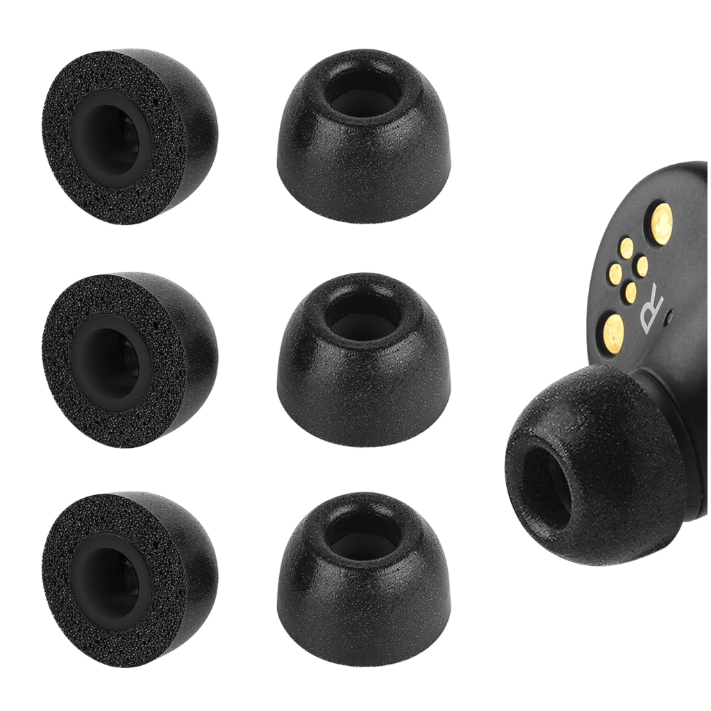 Foam Ear Tips Set (3 pairs)