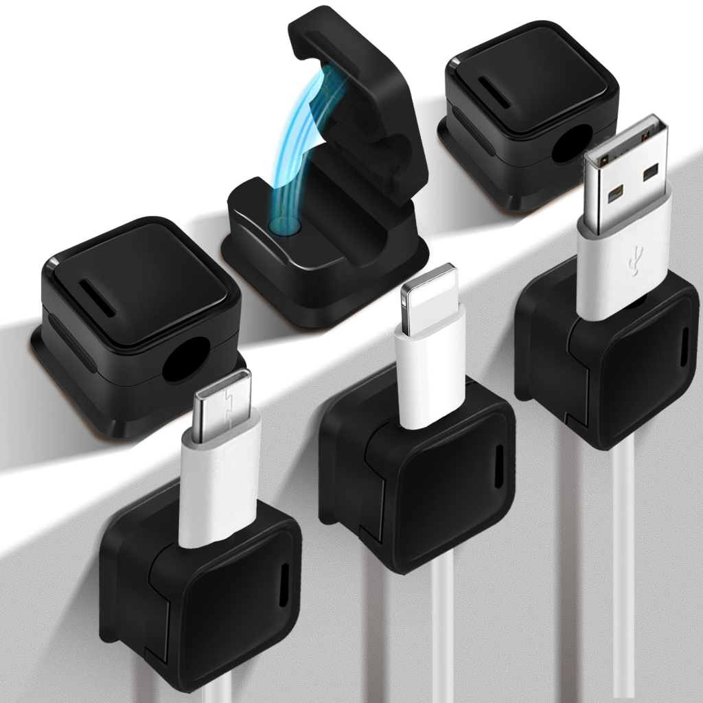 Cable Clips Adhesive ×6