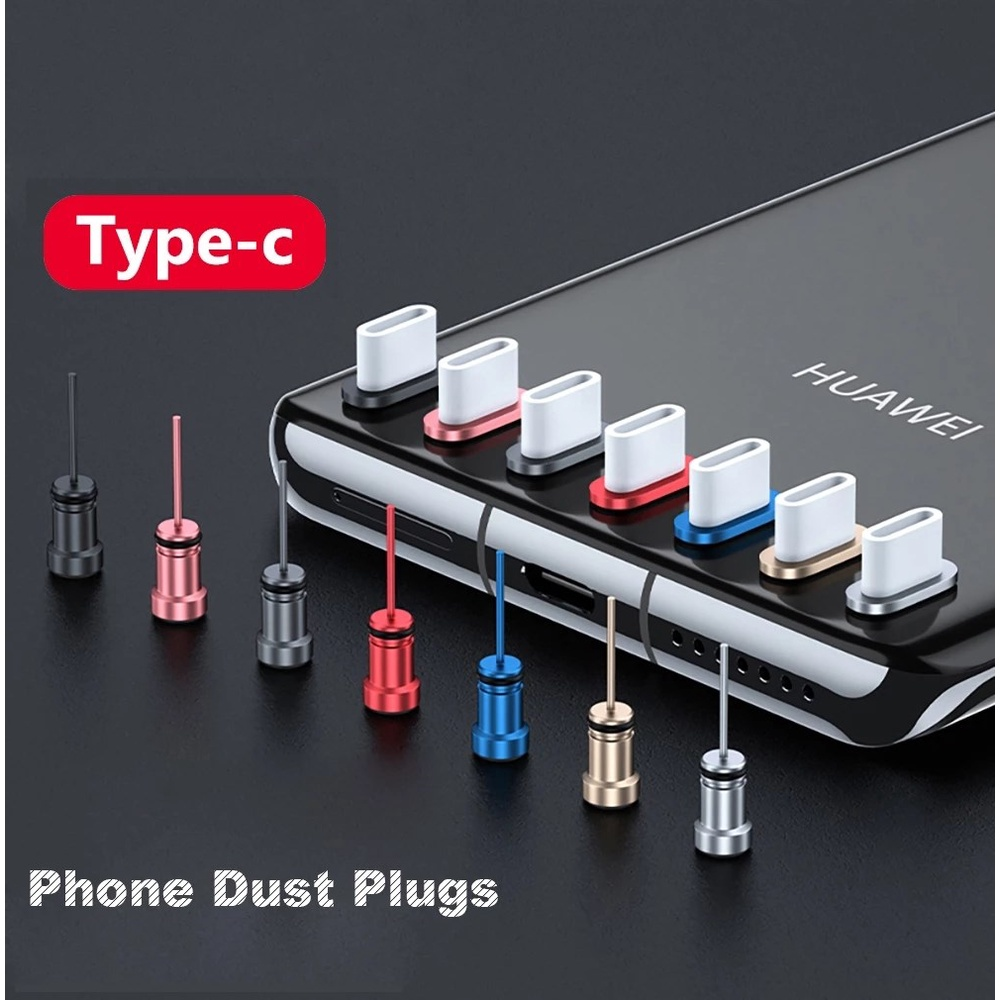 Dust Plug Set USB-C + 3.5mm ×5