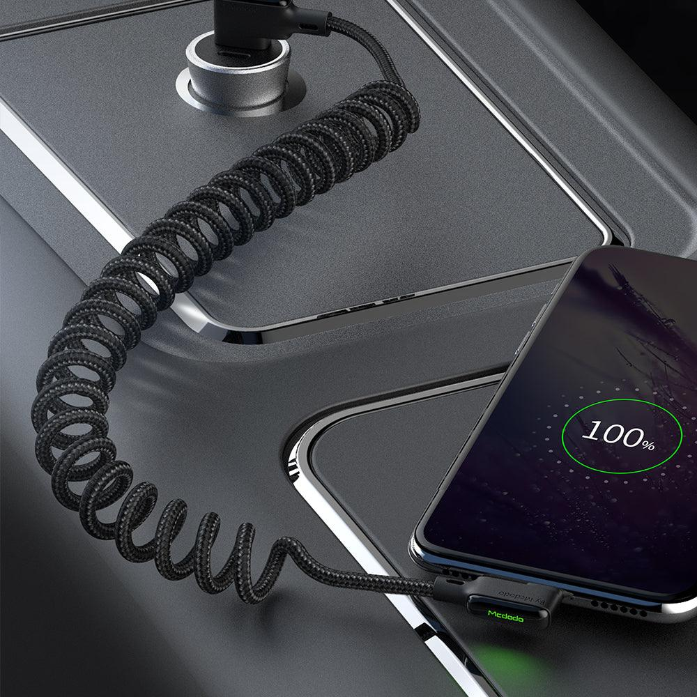 Coiled USB-C Cable 1.8m